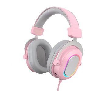 Wireless RGB Gaming Headphones with Low-Latency & ANC
